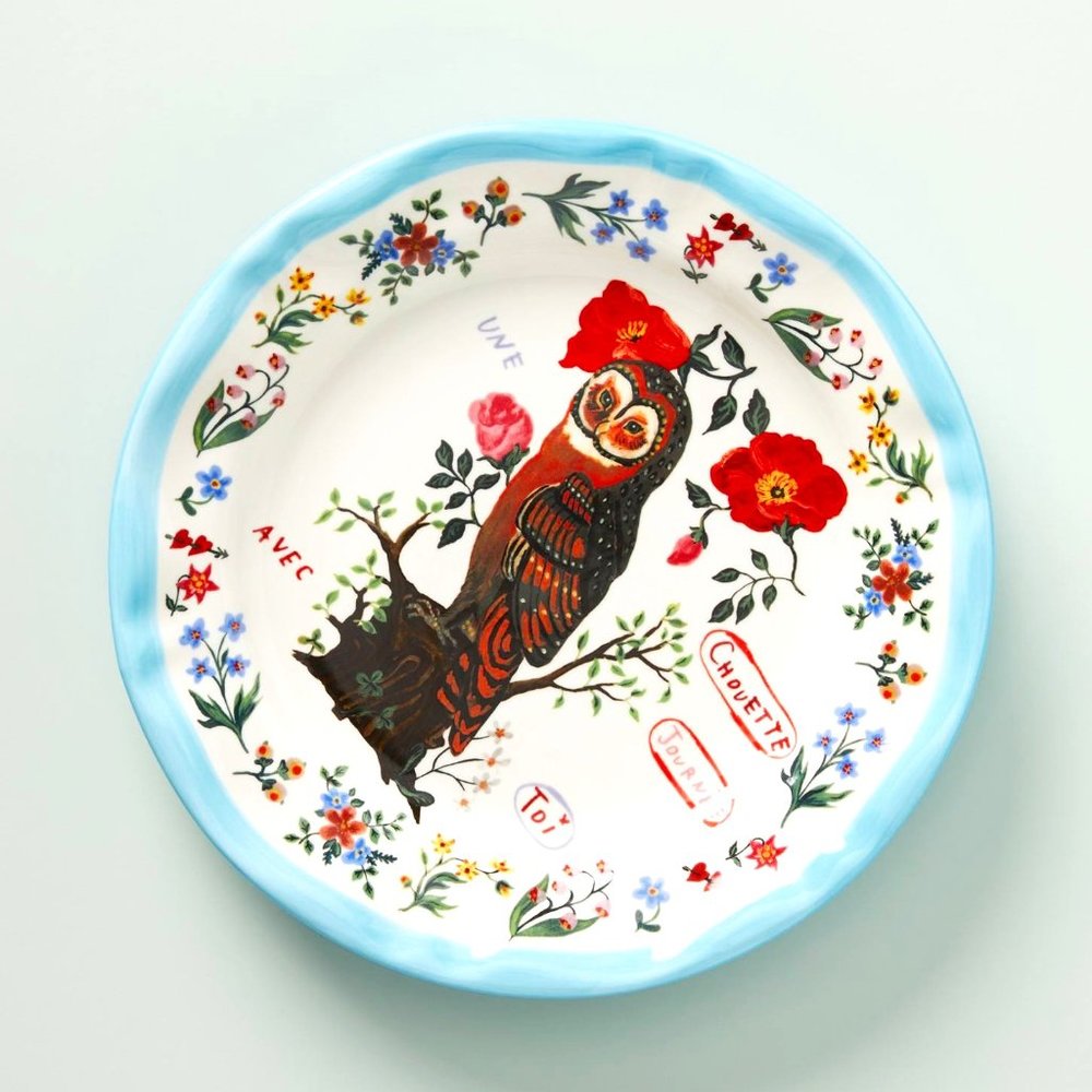 Nathalie Lete Charmante Dinner Plate